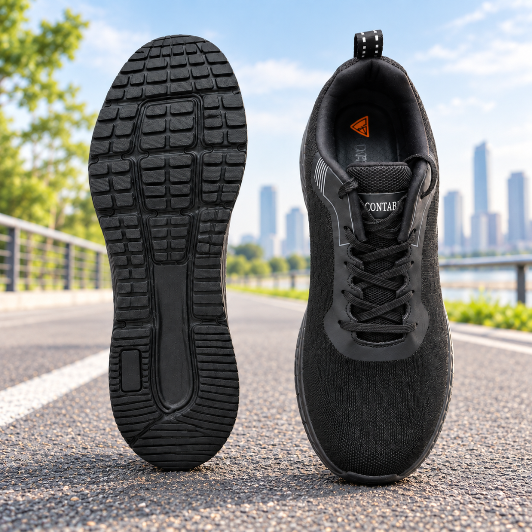 CB Sports Lightweight and Flexible Sports Shoes | Black