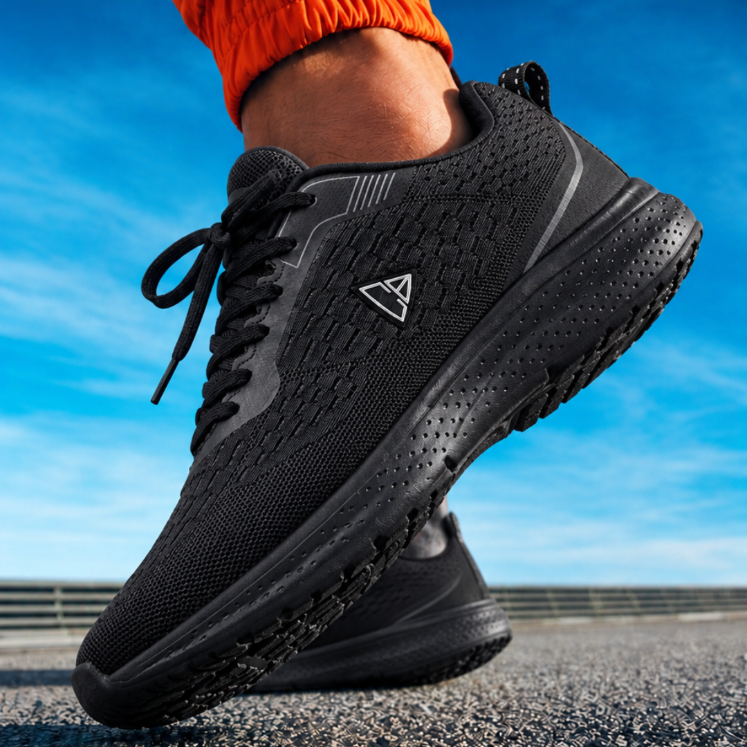 CB Sports Lightweight and Flexible Sports Shoes | Black