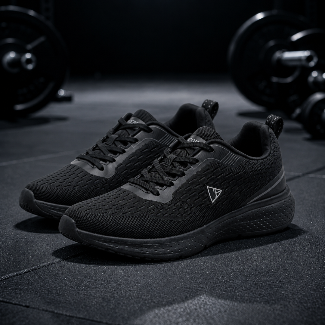 CB Sports Lightweight and Flexible Sports Shoes | Black
