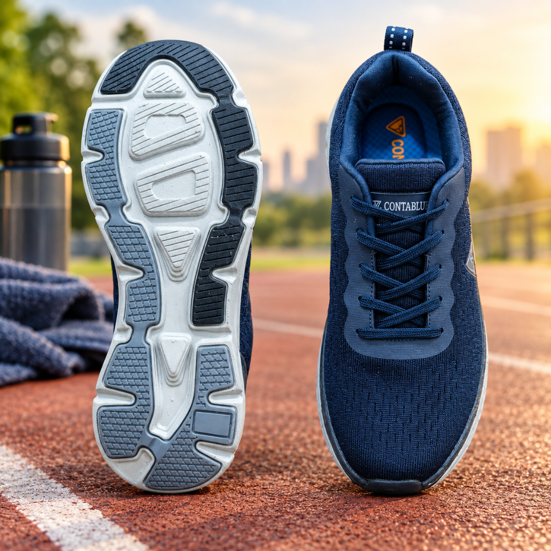 CB Sports Lightweight and Flexible Sports Shoes | Navy Blue