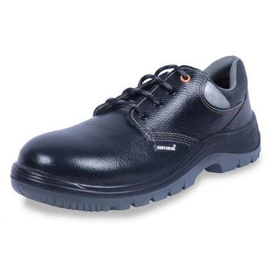 Contablue Reflector Steel Toe Leather Safety Shoes | ISI Certified