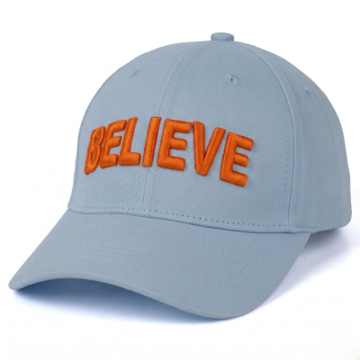 11Caps Belive Soft Cotton Adjustable Unisex Cap | Maroon