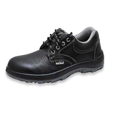 Contablue Everest Panther Steel Toe Leather Safety Shoes | ISI Certified