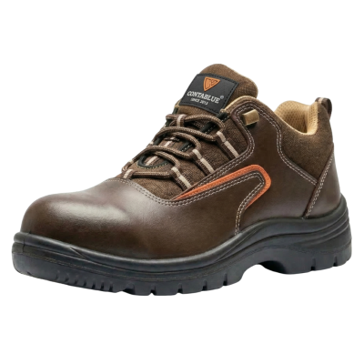 Contablue Rival-2006 Steel Toe Leather Safety Shoes | ISI Certified